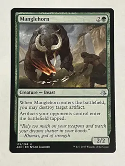 Manglehorn NM Amonkhet MTG - Image 1