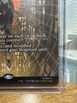 Borderless Silkguard, MTG, Marvel's Spider-Man, Magic the Gathering, 37 - Image 3