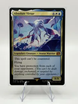 Absolute Virtue - Final Fantasy (FIN) - MTG Mythic Rare #212 | Regular Card - Image 2