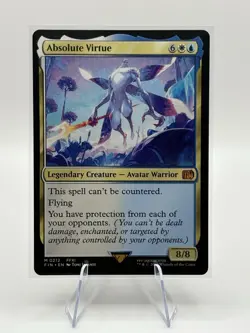 Absolute Virtue - Final Fantasy (FIN) - MTG Mythic Rare #212 | Regular Card - Image 3