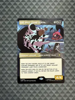 MTG The Spot, Living Portal #0231 Borderless Rare Marvel’s Spider-Man (SPM) - Image 1