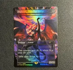 Diabolos, Guardian Force Death's Shadow MTG FFVIII Store Championship FOIL - Image 1