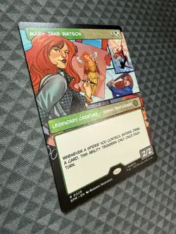 MTG Mary Jane Watson #0229 Borderless Rare Marvel’s Spider-Man (SPM) - Image 2