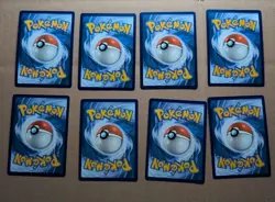 Pokemon English Black Bolt White Flare Pokeball Reverse Holo Lot Of 8 Cards - Image 4