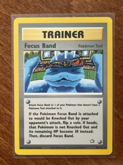 2000 Pokemon Neo Genesis Focus Band Unlimited #86/111 Rare - LP+ - Image 3