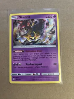 Giratina Holo 97/214 SM Pokemon Lost Thunder Holo Rare NM - LP - Image 1