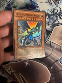 (30) Yugioh Blue-Eyes Shining Dragon MOV-EN001 Super Rare Limited Edition MP - Image 2