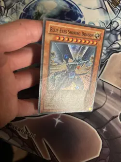 (30) Yugioh Blue-Eyes Shining Dragon MOV-EN001 Super Rare Limited Edition MP - Image 4