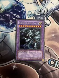 (30) Yugioh Blue-Eyes Ultimate Dragon JMP-EN005 Limited Ed Secret Rare HP/DMG - Image 1