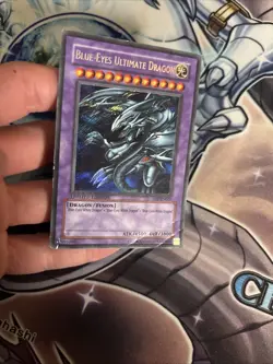 (30) Yugioh Blue-Eyes Ultimate Dragon JMP-EN005 Limited Ed Secret Rare HP/DMG - Image 3