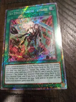 Yugioh! Sky Striker Mobilize - Linkage! - RA03-EN274 - Platinum Secret Rare - 1s - Image 1