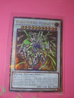 Yugioh Psychic End Punisher RA02-EN032 Quarter Century Rare 1st Ed NM - Image 3