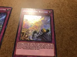 Yugioh - 2x Dimensional Barrier INOV-EN078 - Secret Rare - 1st - LP - Image 3