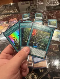 Yugioh! 3x DoomZ Command "D.O.O.M.D.U.R.G." DOOD-EN058 Super Rare 1st Ed NM - Image 1