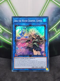 Yugioh Eria the Water Charmer, Gentle ETCO-EN055 Super Rare 1st Edition NM - Image 1