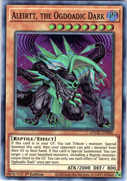 2x Aleirtt, The Ogdoadic Dark NM ANGU-EN006 YuGiOh Konami YS5 - Image 1