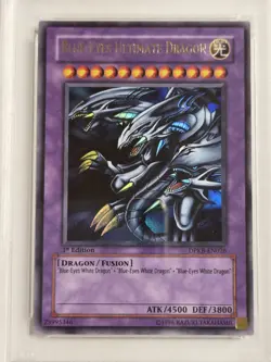 Blue-Eyes Ultimate Dragon DPKB-EN026 PSA 9 Yugioh 1st Edition Duelist Pack Kaiba - Image 2
