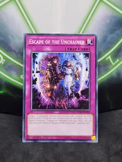 Yugioh Escape of the Unchained CHIM-EN069 Common 1st Edition NM - Image 1