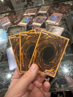 Yugioh! 3x Power Patron DoomZ DOOD-EN011 Super Rare 1st Ed NM - Image 2