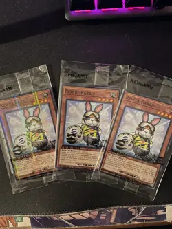 3 set Yugioh NEYMAR JR Token Rescue Rabbit eFootball 30th Promo Pack Sealed - Image 1
