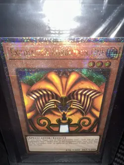 YUGIOH EXODIA THE FORBIDDEN 25th Anniversary QUARTER CENTURY RARE TN23-EN002 - Image 1
