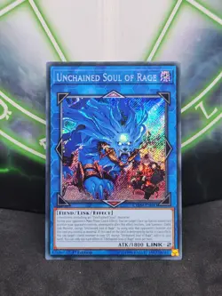 Yugioh Unchained Soul Of Rage CHIM-EN043 Secret Rare 1st Edition NM - Image 1