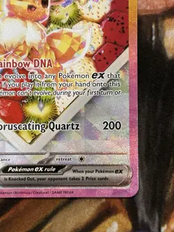 Eevee ex #174 Pokemon S&V English SPC Black Star Promo Card Holo English - NM/LP - Image 5