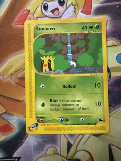 Sunkern 106/144 - Skyridge Set *NM* Non Holo Pokemon Card - Image 1