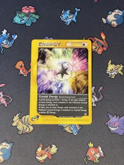 Pokemon Cards Crystal Energy 146/147 Uncommon Aquapolis WOTC - (LP) - Image 1