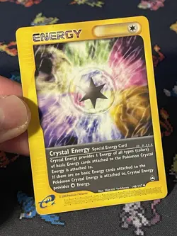 Pokemon Cards Crystal Energy 146/147 Uncommon Aquapolis WOTC - (LP) - Image 2