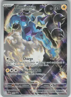 Pokemon Thundurus - 209 SV: Scarlet & Violet Promo Cards Promo NM - Image 1