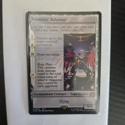 Summon: Bahamut - 0001 - Magic: The Gathering Card Final Fantasy NM - Image 1