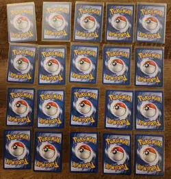 Lot Of 20 Vintage WOTC Jungle Set Pokemon Cards. Lp - Image 2