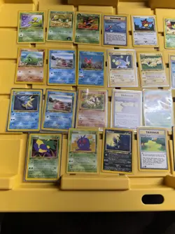 73 total Old Pokemon Cards HUGE Vintage Collection 1st Edition and Shadowless - Image 5