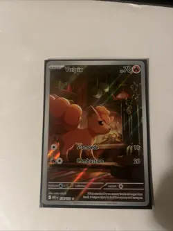 Pokemon TCG Mega Evolution Full Art Vulpix Card 138/132 - Image 2