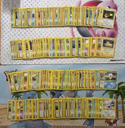 Vintage Pokemon Card Lot WOTC Sets Era Fire 215+ - Image 1