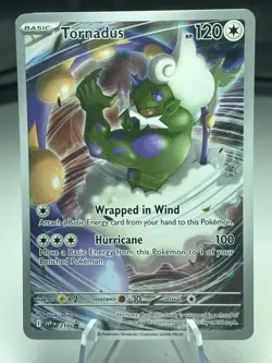 Tornadus 210 Sv: Scarlet & Violet Promo Cards Holo Pokemon Card TCG - Image 1