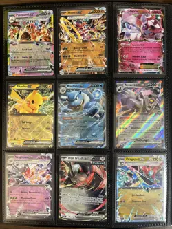 Pokemon TCG Binder Collection - 360 Cards - Holos, V, EX, Reverse Holos, Vintage - Image 2
