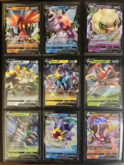 Pokemon TCG Binder Collection - 360 Cards - Holos, V, EX, Reverse Holos, Vintage - Image 4