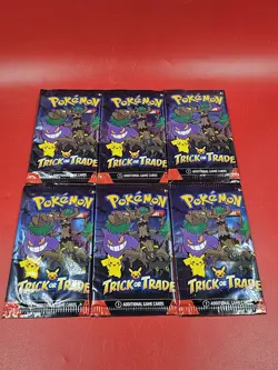 Lot Of 26 Packs Pokemon Trick Or Trade Additional Game Cards TCG - Image 4