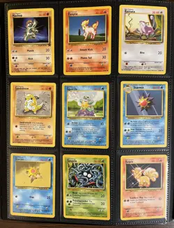 Pokemon TCG Vintage Binder Collection-258 Cards (Base, Jungle, Fossil, Gym, Neo) - Image 4