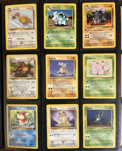 Pokemon TCG Vintage Binder Collection-258 Cards (Base, Jungle, Fossil, Gym, Neo) - Image 5