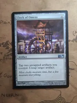 Magic The Gathering M13 Clock of Omens Artifact Card MP MTG English CHEAPEST ONE - Image 3