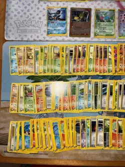 Vintage Pokemon Card Lot Fire E Series Typlosion Eevee Suicune 132 Cards - Image 3