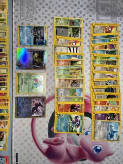 Vintage Pokemon Card Lot Fire E Series Typlosion Eevee Suicune 132 Cards - Image 4