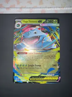 Mega Evolution Mega Venusaur Ex 003 Double Rare Pokemon Card NM - Image 3