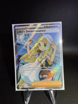Pokemon TCG Mega Evolution Lillie’s Determination Full Art Trainer Card 169/132 - Image 1