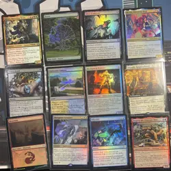 MTG-2025 MAGIC THE GATHERING SPIDER-MAN 24 CARD LOT - Foil & Base - Image 2