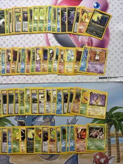 Vintage Pokemon Card Lot WOTC Sets Era Fire First Edition 92 Cards Pikachu - Image 2