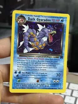 Dark Gyarados 8/82 Team Rocket 2000 Holo Rare WOTC Pokemon Card TCG - Image 3